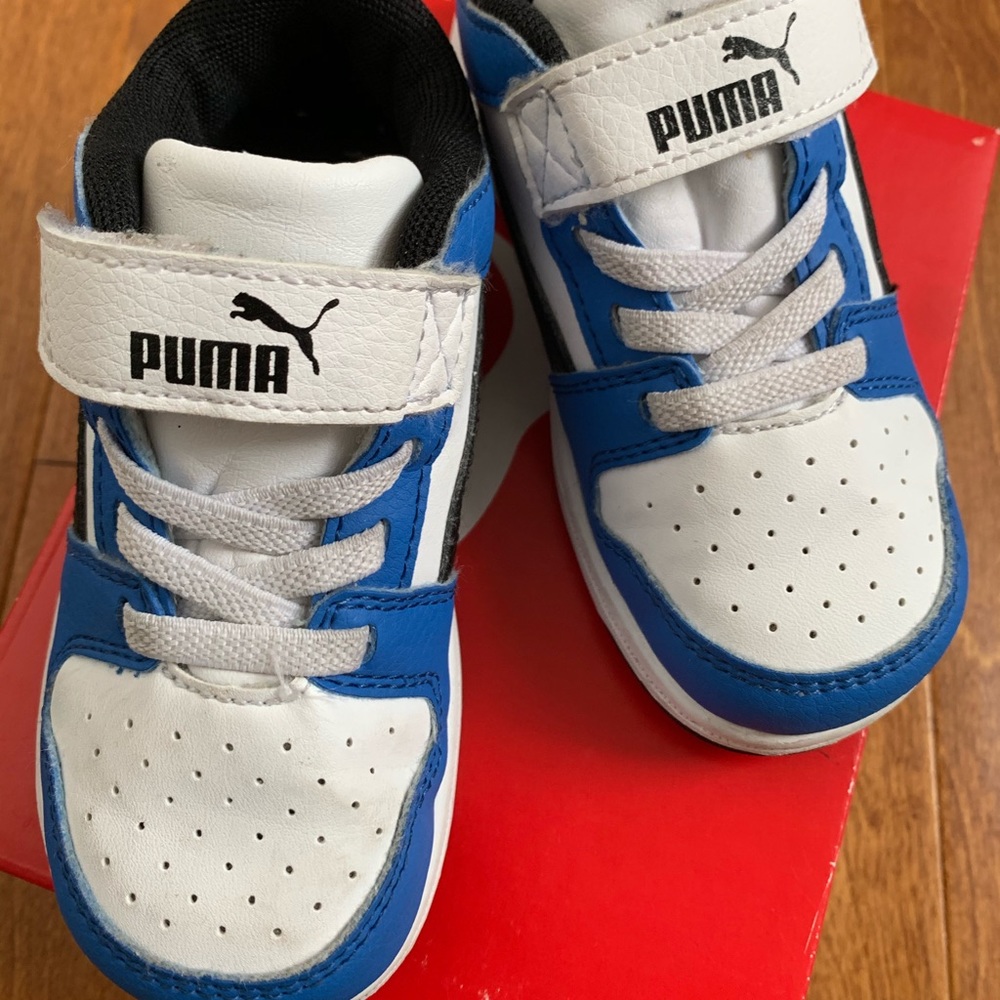 Puma toddler sneakers size 8